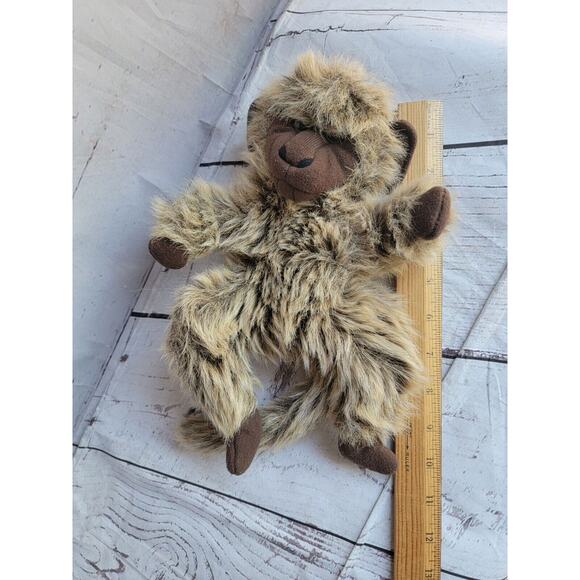 Folkmanis Folktails BABOON Full Body Realistic Hand Puppet plush Monkey 10 Inch - Picture 6 of 6
